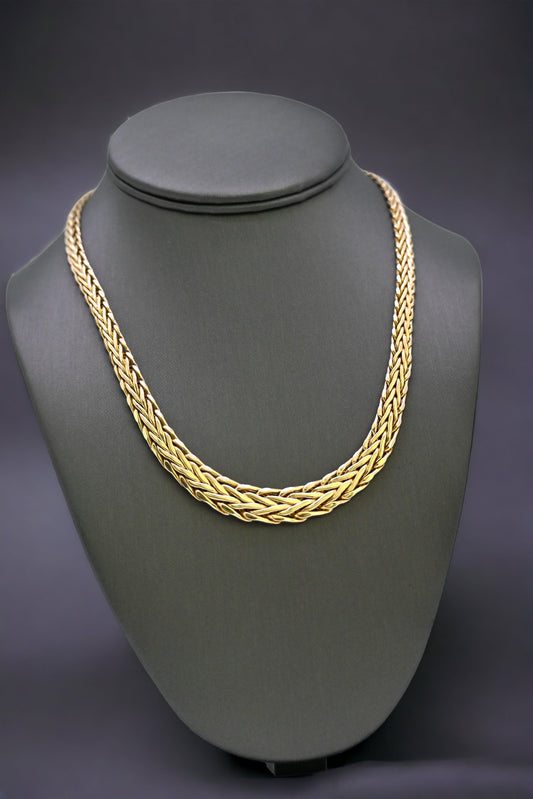 Necklace braided 10kt   $1250