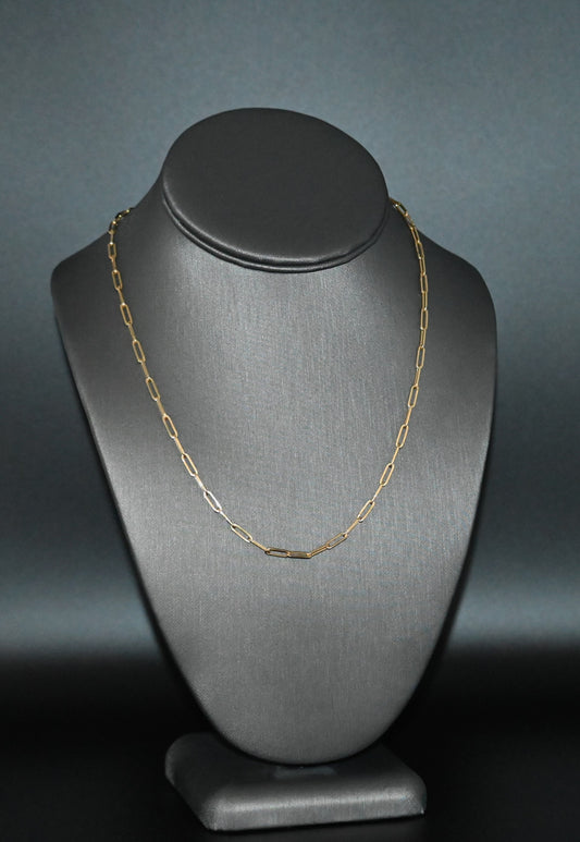 Necklace paper clip 10kt $290