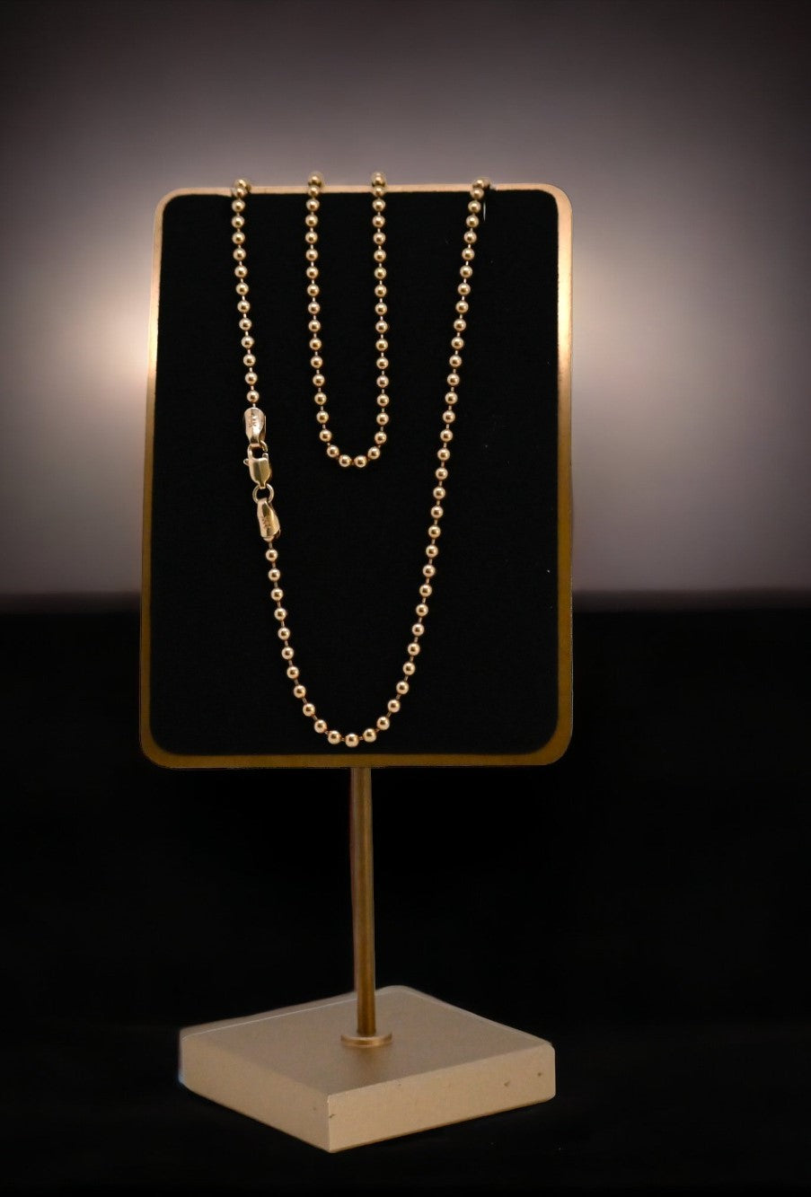 Necklace of Balls 14kt $1395