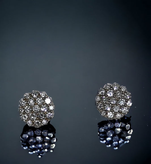 Earring Diamonds 14kt $1120