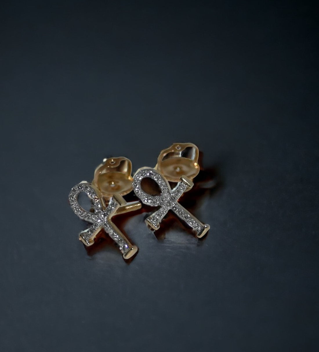 Earring Diamonds 14kt $355