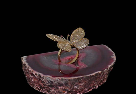 Ring Butterfly 14kt $780